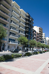 Image showing condominiums along sliema malta waterfront