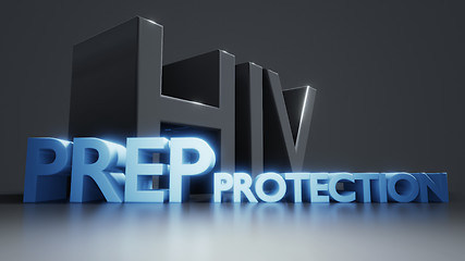 Image showing HIV PrEP protection AIDS protection information