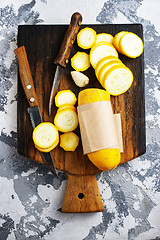 Image showing yellow zucchini