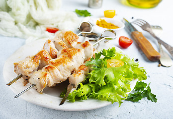 Image showing chicken kebab