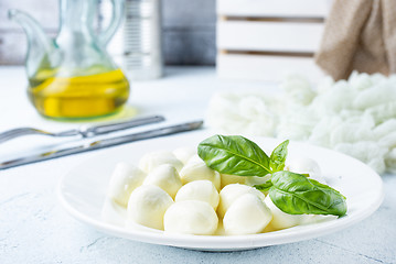 Image showing mozzarella