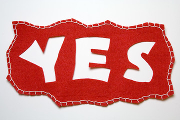 Image showing Yes