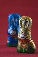 Image showing easter rabbits