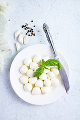 Image showing mozzarella