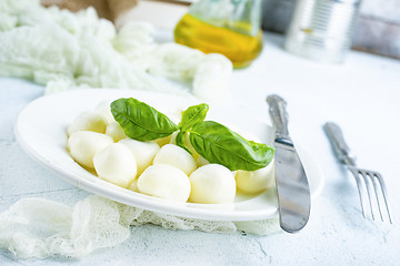 Image showing mozzarella