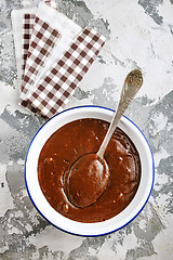 Image showing chocolate cream