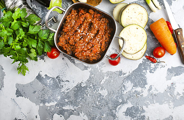 Image showing vegetable caviar