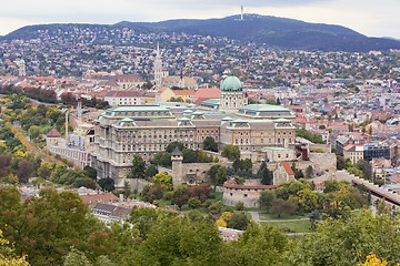 Image showing Buda Castle on Castle Hill in Budapest, Hungary