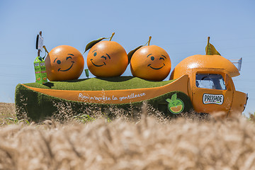 Image showing The Vehicle of Pressade - Tour de France 2016