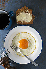 Image showing Breakfast egg