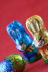 Image showing easter rabbits