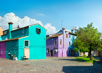 Image showing Burano in Italy