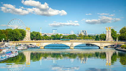 Image showing The Pont Alexandre III