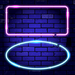 Image showing Neon Frames Signboards