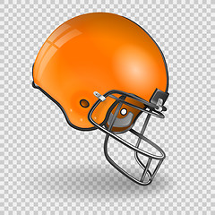 Image showing American Football Helmet