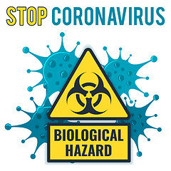 Image showing Stop 2019-nCoV Coronavirus Concept