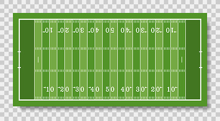 Image showing American Football Field