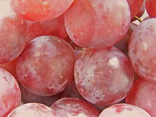 Image showing Red grape