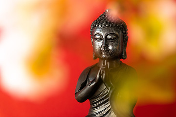 Image showing buddha statue sign for peace and wisdom