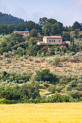 Image showing landscape mood in Italy Marche