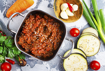 Image showing vegetable caviar