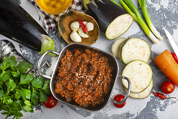 Image showing vegetable caviar