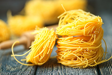 Image showing raw noodle