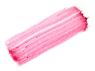 Image showing black currant sauce on white background