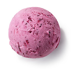 Image showing pink ice cream scoop