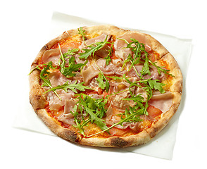 Image showing freshly baked pizza