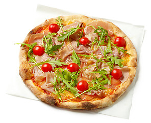 Image showing freshly baked pizza