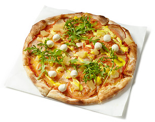 Image showing freshly baked pizza