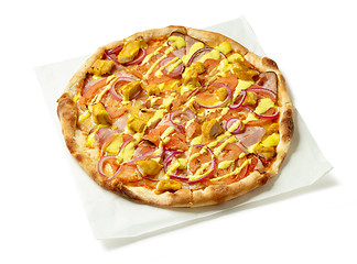 Image showing freshly baked pizza