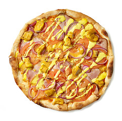 Image showing freshly baked pizza