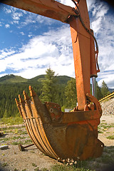 Image showing Backhoe bucket