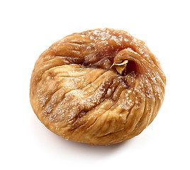 Image showing dried fig macro