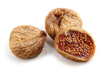 Image showing dried figs macro