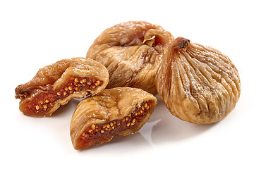 Image showing dried figs macro