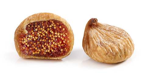 Image showing dried figs macro