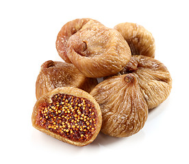 Image showing dried figs macro