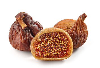 Image showing dried figs macro