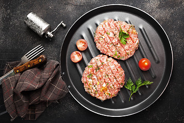 Image showing minced meat