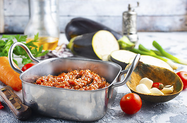 Image showing vegetable caviar