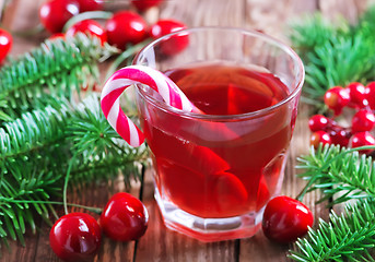 Image showing Christmas drink