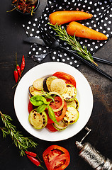 Image showing baked vegetables