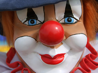 Image showing Colorful clown
