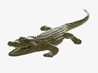 Image showing Toy crocodil