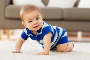 Image showing sweet little asian baby boy