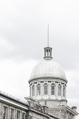 Image showing Dome of Bonsecours market in Montreal