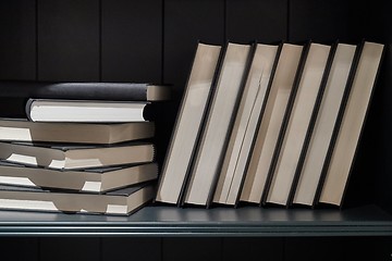 Image showing Books on a shelf
